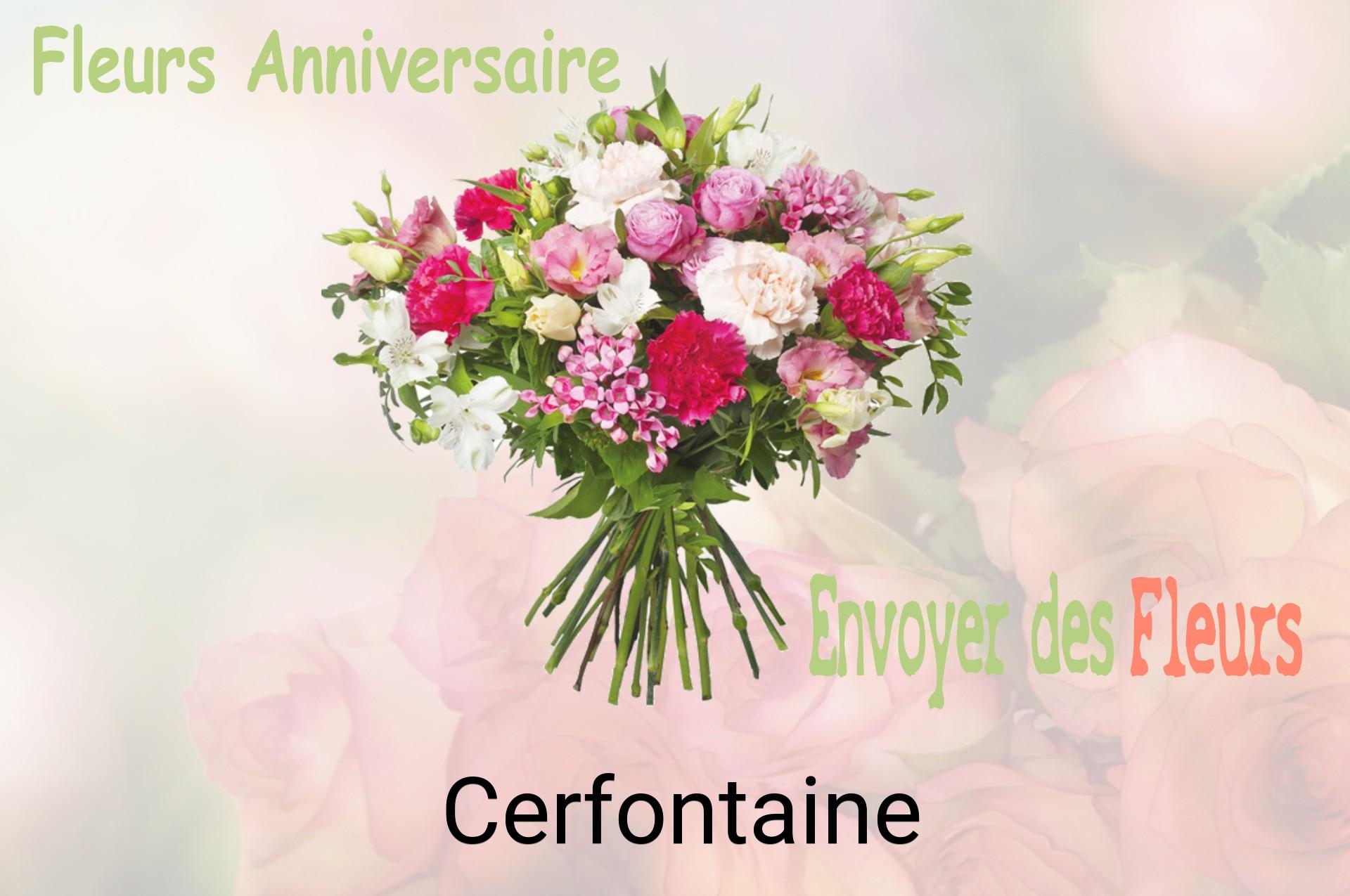 Bouquet de fleurs d’anniversaire livré à Cerfontaine
